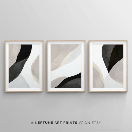 black and white wall art Backdate 5 Bedroom Wall Art, Black and White Wall Art,  Piece Art Prints