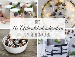 DIY Adventskalender: Kreative Ideen Für Weihnachten