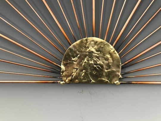 Backdate 3 Abstract Metal Wall Art, Metal SUNBURST, Metal Sun, Abstract Art, Wall Art,  Copper Art, Metal Wall Art, Wall Decor, Home Decor, Art Decor,