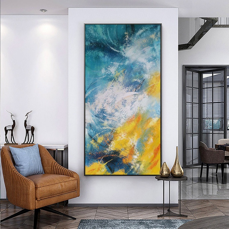 Backdate 4 Luxury Textured Abstract Painting Big Canvas Wall Art Large Wall Decor