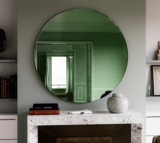 Backdate 5 Green Deco Mirror