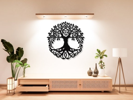 Niche Utama 1 Tree Of Life Metal Wall Art Metal Tree Wall Art Tree Of Life Gift