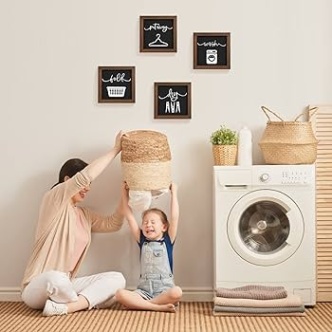 Laundry Room Wall Art: Spruce Up Your Suds Station