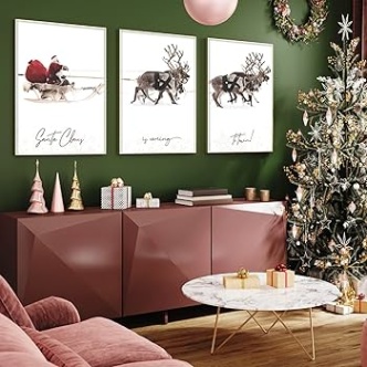 Giant Christmas Wall Art: Deck The Walls