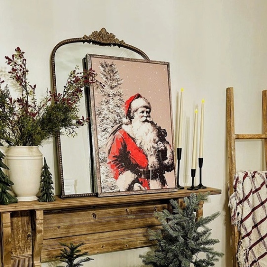 Niche Utama 2 Father Christmas, Vintage Christmas Art, Holiday Decor, Vintage