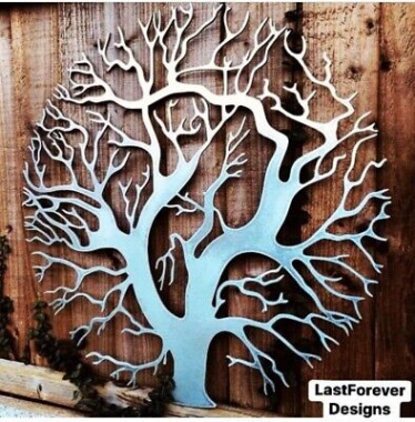 Niche Utama 2 Large Metal Wall Art Decor Sculpture Tree Of Life  EBay